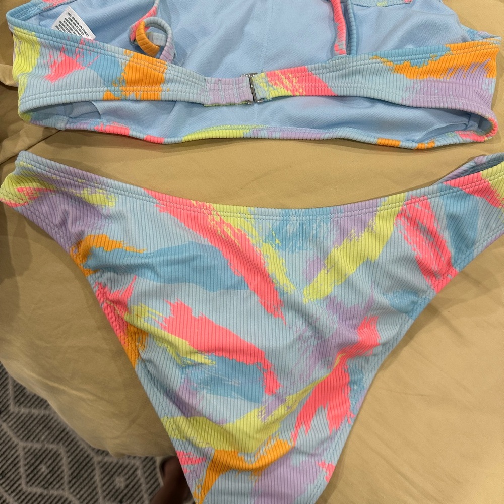 Colorful Abstract Bikini Set - Picture 2 of 2